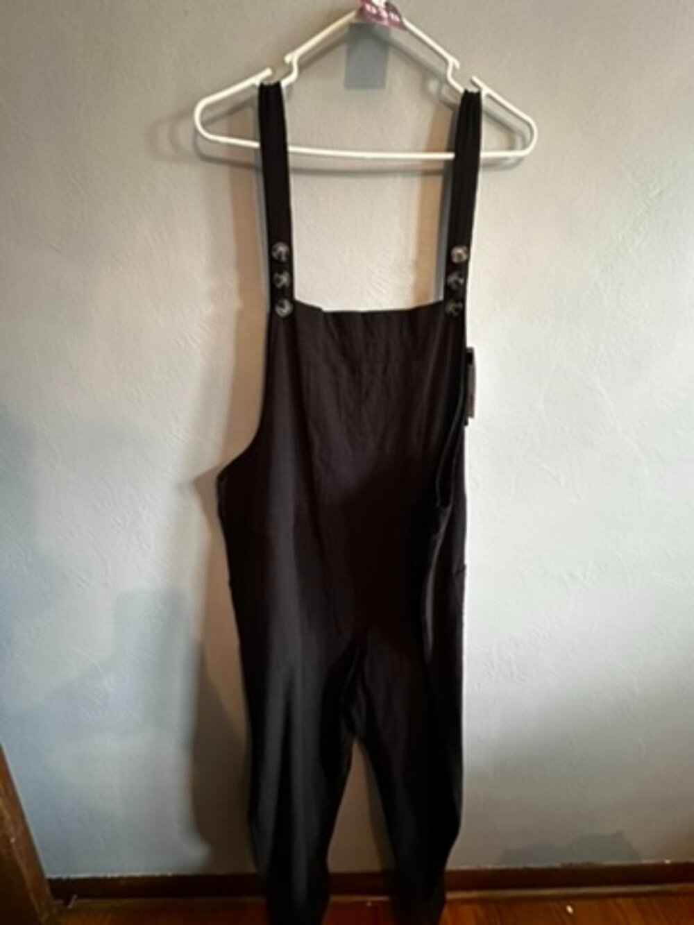 Yesno Black Overalls - Size 2x - NWT